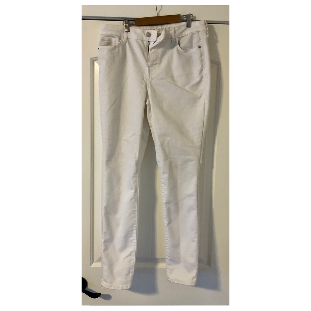 High Waisted Skinny Jeans (size 12 tall)